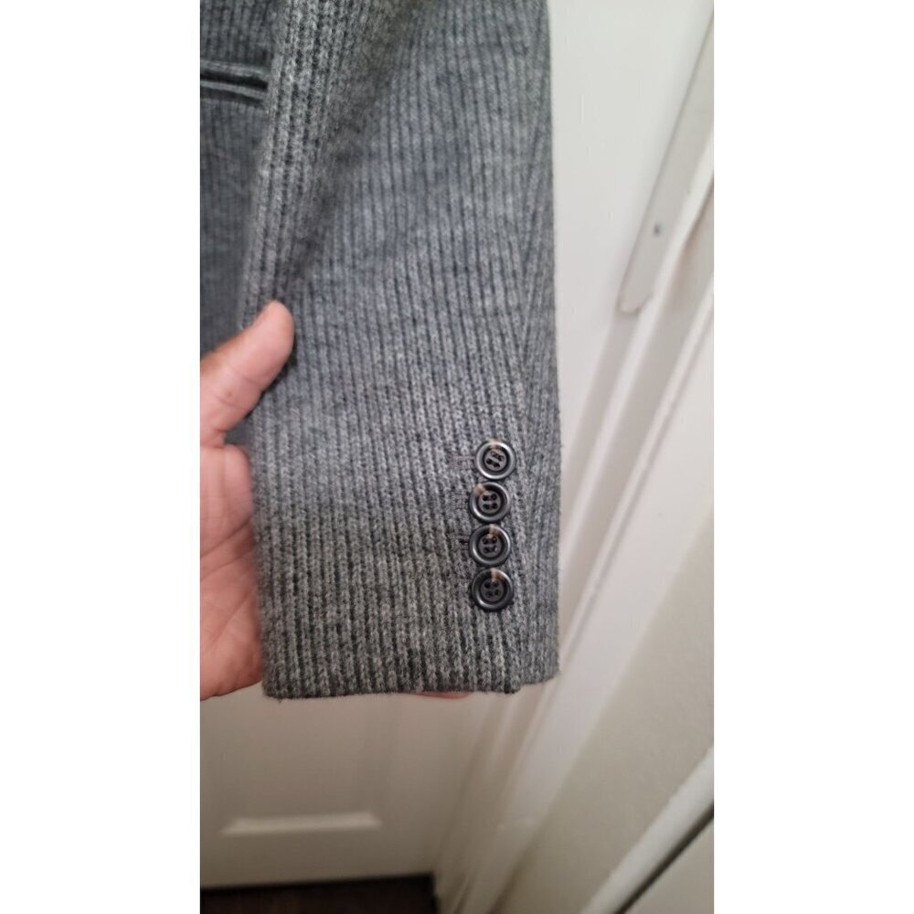 Ann Taylor Gray Blazer Tailored Fit Professional - Picture 6 of 13